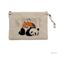 Zepplin Giyim Animals Sleeping Clutch Astarlı Cüzdan / El Çantası