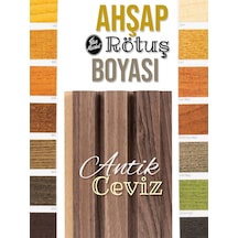 Ahşap Rötuş Boyası - Antik Ceviz - 25ml , Fırçalı Cam Şişede