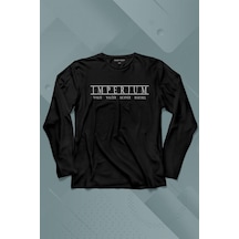 Wwe Imperium Wolfe Walter Aichner Barthel Amerikan Güreşi Uzun Kollu Tişört Baskılı T-shirt 001