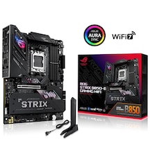 Asus Rog Strix B850-E Gaming WIFI AMD B850 8000 MHz (OC) DDR5 Soket AM5 ATX Anakart Asus Rog Strix B850-E Gaming WIFI AMD B850 8000 MHz (OC) DDR5 Soket AM5 ATX Anakart