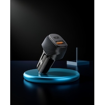 38w Araç Şarj Cihazı Type-c Usb Çift Giriş