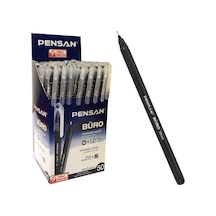 Pensan Büro Tükenmez Kalem 50'li Siyah- 10 Kutu