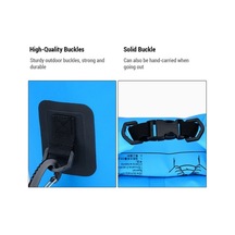 Pazly Dayanıklı Pvc Su Geçirmez Su Sporları Sırt Çantası - Hafif Siyah Siyah