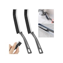 Boşluk Temizleme Fırçası, 2 Adet Sert Kıllı Köşe Temizleme Fırçası Paketi, Mutfak, Banyo, Boşluklar, Köşeler, Küçük Alanlar İçin Çok İşlevli Derz Temizleme Fırçası
