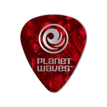 Planet Waves 1crp2-100 Selüloit Pena Light Red Pearl 100'lü Paket Sedefli Görünüm - Klasik His - Ekonomik