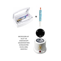 100w Mini Sterilizasyon Makinesi Ve Çift Bölmeli Sterilizasyon Kutusu Dezenfektan Sıvısı Hediyeli