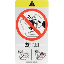 Vw 5G0010029J Hava Yastığı Airbag Uyarı Etiketi Sticker