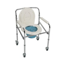 Medikaltec Ev Tipi Katlanır Tekerlekli Sandalye - Tuvaletli Ve Banyo