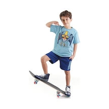 Denokids Mshb&g Tigers Erkek Çocuk T-shirt Şort Takım Çok Renkli