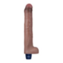 Morgece 26.5 Cm Usb Şarjlı Yeni Nesil Realistik Titreşimli Dildo Penis