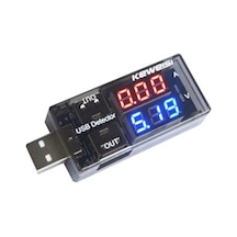 Usb Tester Dijital Voltmetre/ampermetre 3v-7.5v
