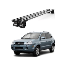 Trio-ı Hyundai Tucson 2004-2010 Uyumlu Kilitli Ara Atkı 120cm Port Bagaj Tavan Barı