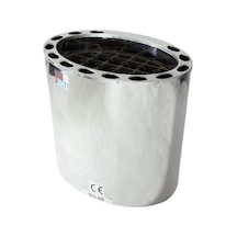 Fintech Round 3Kw Sauna Isıtıcısı Harici Kumandalı 4M³