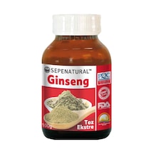 Sepe Natural Korean Ginseng Kore Ginseng Kök Ekstresi Toz 100 G