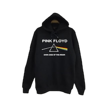 Pınk Floyd Baskılı Çocuk Sweatshirt Siyah