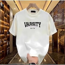 Startmore Varsity Baskılı Beyaz Erkek Beyaz