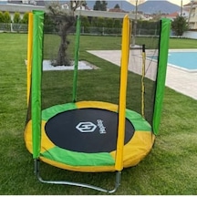 Fileli Trambolin 140 Cm - Türkiyede Tek Katlanabilir Trambolin