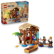 LEGO® ONE PIECE Yel Değirmeni Köyü Kulübesi 75636 - 8 Yaş ve Üzeri Çocuklar için Yaratıcı Oyuncak Yapım Seti (299 Parça)