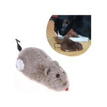Kurmalı Kedi Eğitim Oyuncağı Tüylü Peluş Fare Yakalama İnteraktif Sevimli Eğlenceli Oyuncak Bx40