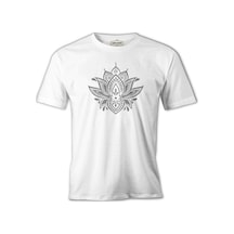 Tattoo - Flower Beyaz Erkek Tshirt