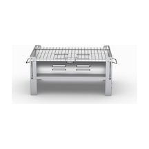 Mizan Galvaniz Katlanır Kutulu Mangal 40 CM