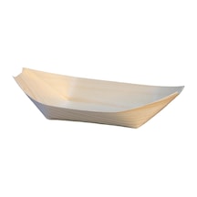 Tahta Kayık Tabak 6,5x17 cm - 50 Adet Tahta Kayık Tabak 6,5x17 cm - 50 Adet