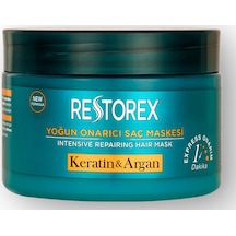 Restorex Keratin & Argan Onarıcı Saç Bakım Maskesi 300 Ml - Yıpranmış Ve Hasar Görmüş Saçlar Botoks Etkili
