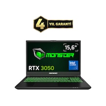 Monster Abra A5 V21.9.7 Core 7 240H 8 GB 500 GB SSD 4 GB RTX3050 15.6" W11H Dizüstü Bilgisayar