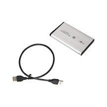 SpeedUF USB 2.0 Sata Harici 2.5 Hdd Harddisk Kutusu Gümüş
