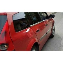 Markadan Renault Megane 2 Sw Krom Cam Çıtası 2004-2010 4 Parça Pa