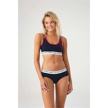 U.S. Polo Assn. U.s Polo Assn. 66255 Kadın Büstiyer Şort Takım-lacivert Lacivert U.S. Polo Assn. U.s Polo Assn. 66255 Kadın Büstiyer Şort Takım-lacivert Lacivert