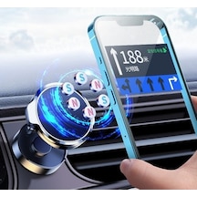 Luckysouk Samuel Nugent Araba Dönen Cep Telefonu Tutucusu Kırmızı - Siyah Var Torpido Üstü O2ox5k