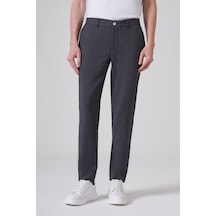Morven Erkek Lacivert Trend Slim Fit Lastikli Pantolon 26ms003021200 Lacivert
