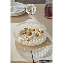 Selen Concept Kafes Model El Yapımı Büyük Boy Cam Salata Kasesi Diğer
