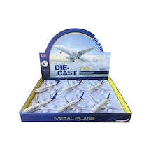 Mey İthalat Hw-180 2830 Blue Cb Işıklı Sesli Metal Yolcu Uçağı