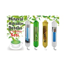 Sulook Mineral,alkalin Detoks 4'lü Filtre Seti