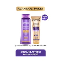 Kolajen & Biotin Dolgunlaştırıcı Şampuan 500 Ml + Saç Bakım Kremi 250 Ml