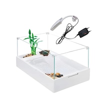 Sobo Cam Kaplumbağa Bahçesi Ilkeshop - 65 Filtre-lambalı 60x35x25