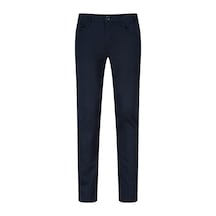 Hatemoğlu Lacivert Slim Fit Pamuklu 5 Cep Kanvas Pantolon