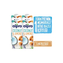 Alpro Hindistan Cevizi & Badem Sütü 4 x 1 L