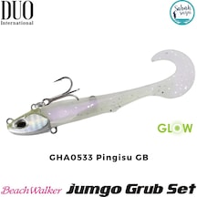 Duo Beach Walker Jumbo Grub Set 8cm 21gr GHA0533 Pingisu GB