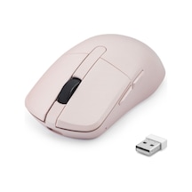 Dual Mode Şarjlı Kablosuz Mouse Bluetooth 2.4 Ghz 6200 Dpı Pembe Hdx3414p