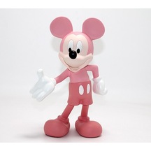 Delux Serisi Polyester Mickey Mouse Miki Fare Figürü Nostaljik Süs Dekor Objesi