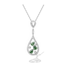 Brezza Lusso Jewelry Zümüt Işıltısı Histryum Kadın Gümüş Kolye 45 CM 45 CM