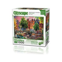 20793 Puzzle 1000 Beautiful Sunset İn Amsterdam