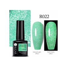 Ur Sugar Reflective Fluorescent Gel 7,5 Ml Karanlıkta Parlayan Sımlı Kalıcı Oje R022