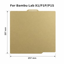Bambu Lab X1/p1p/p1s Peı Manyetik Tabla 257x257xmm 1 Adet