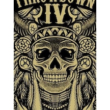 Buffalo Bandana King Skull Siyah