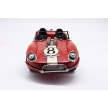 Dekoratif Metal Klasik Roadster Yarış Araba Modeli
