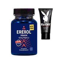Erexol Erkeklere Destek L-argininli L-citrullineli Macatozlu Çinko 30 Lu Kapsüller + Kayganlaşma Jel